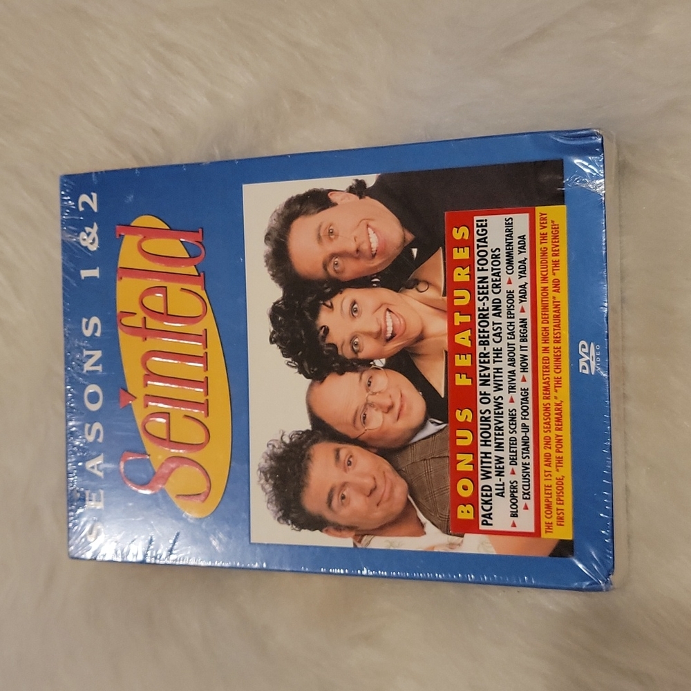SEINFELD NeW Seasons 1 & 2 Comedy Sitcom TV Friends Show‎ About Nothing DVD Set